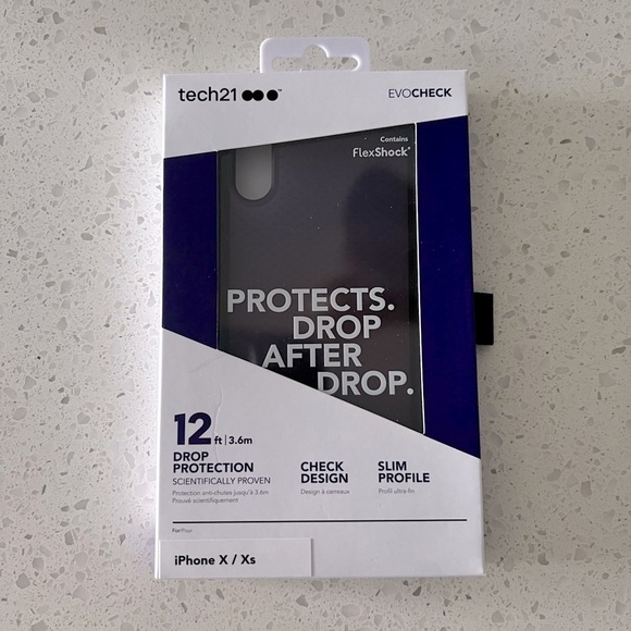 TECH21 evo check flexshock iPhone x/xs phone case - Picture 2 of 13